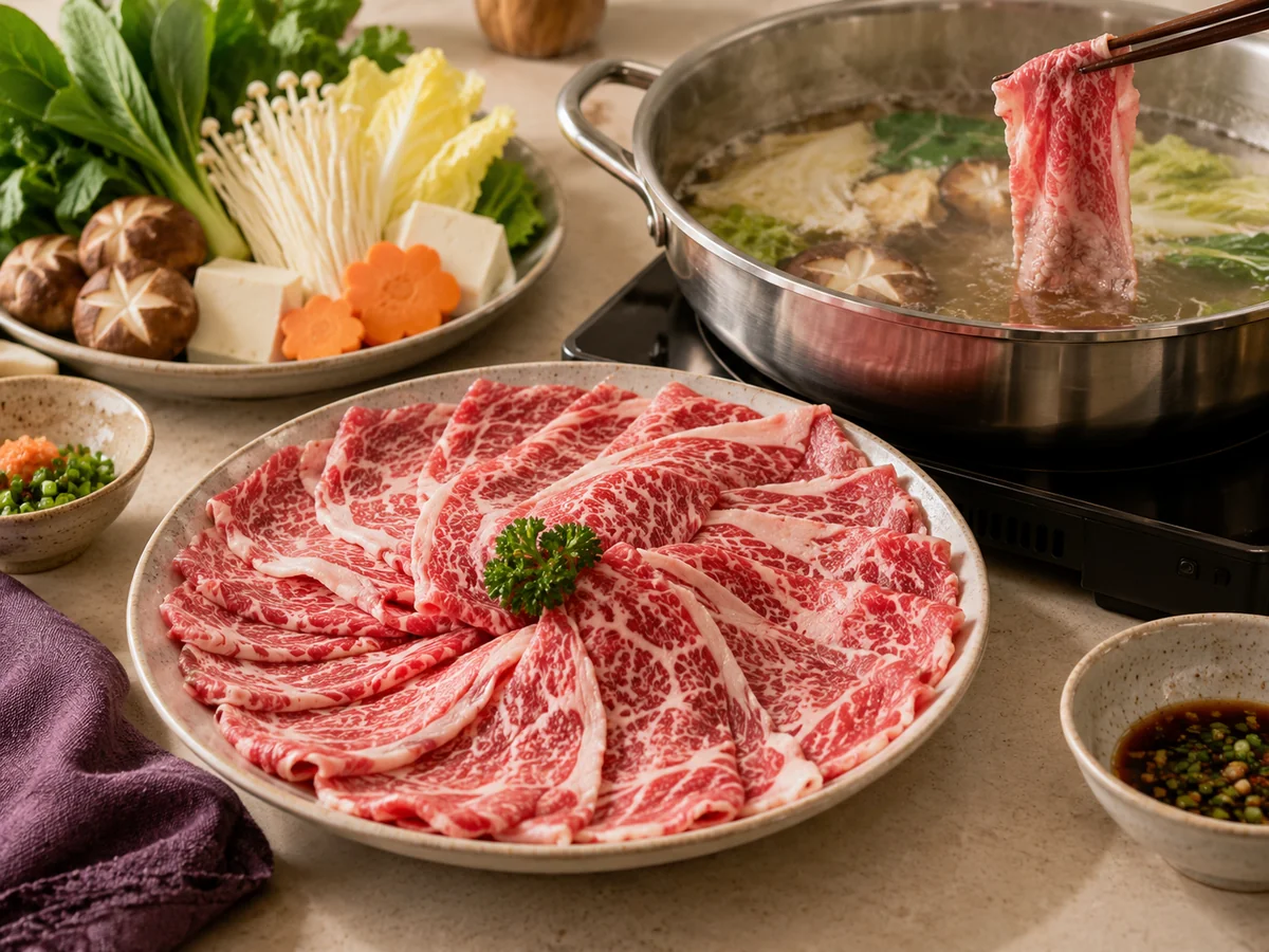 Beef Ribeye Shabu-Shabu at Home: A Singapore Hotpot Guide