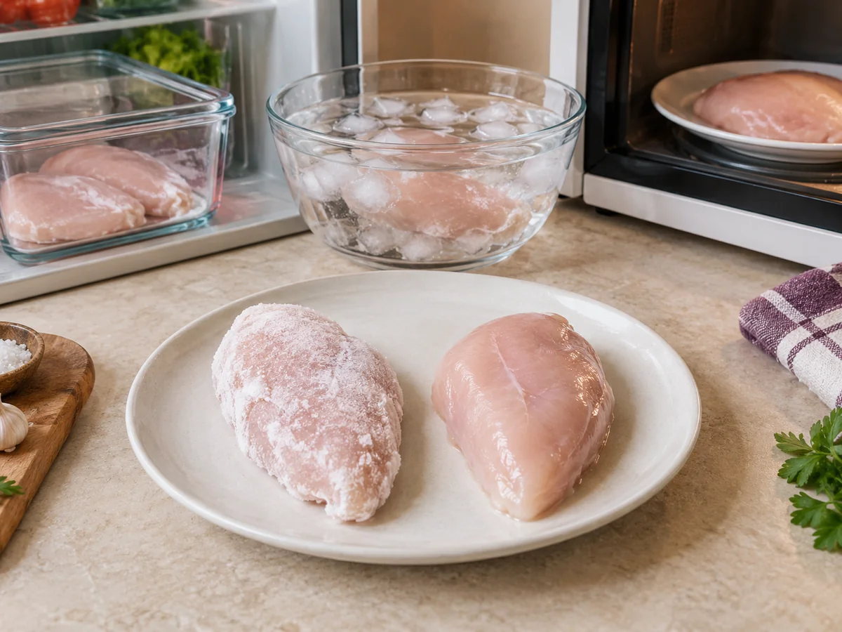How to Safely Defrost Chicken Breast (and Why the Method Matters)