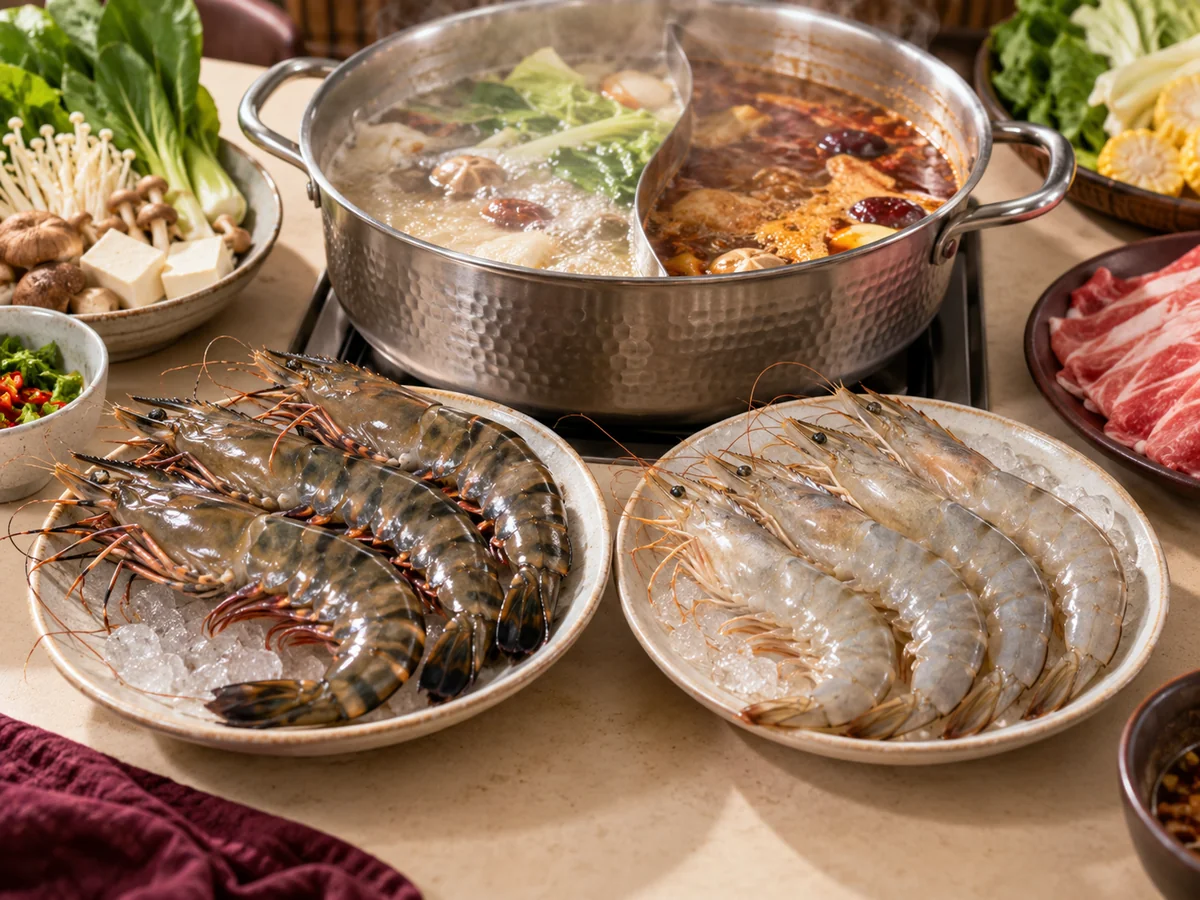 Black Tiger vs Vannamei Prawns: Which Is Better for Your Steamboat?