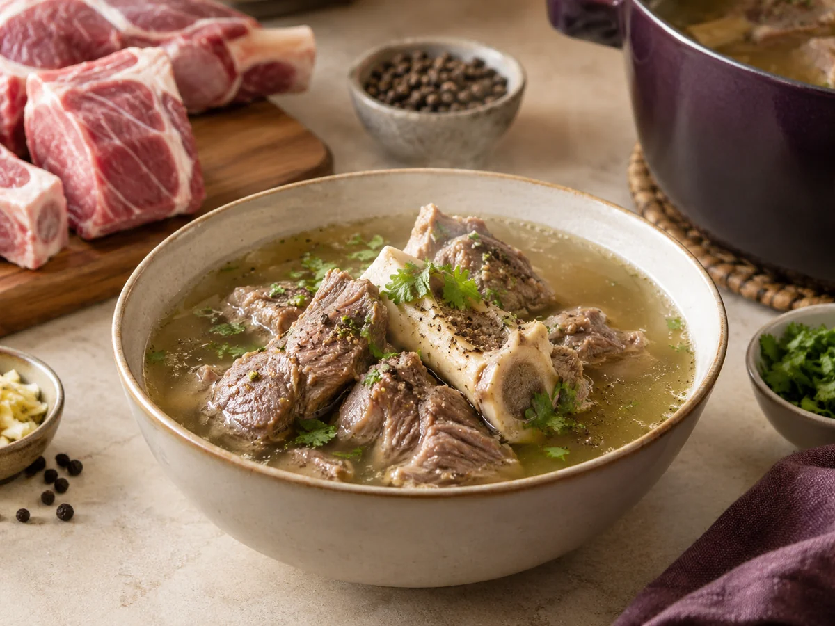 Sup Kambing at Home: A Singapore Mutton Soup Recipe