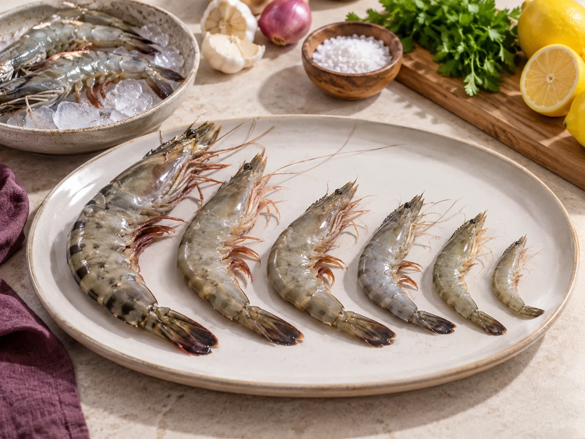 Prawn Sizes Explained: What 31/40 Means and Which to Buy