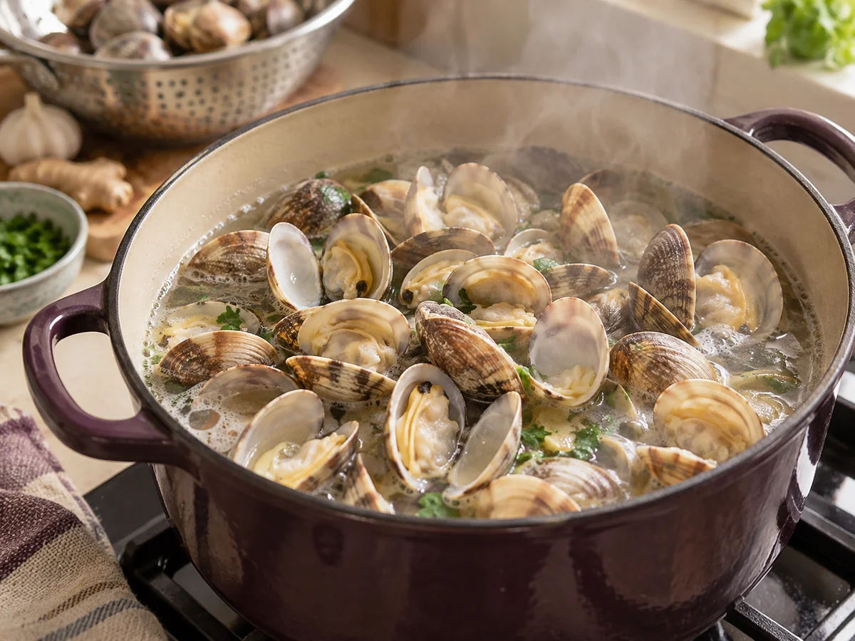 How to Cook Frozen Clams So They Stay Plump and Sweet