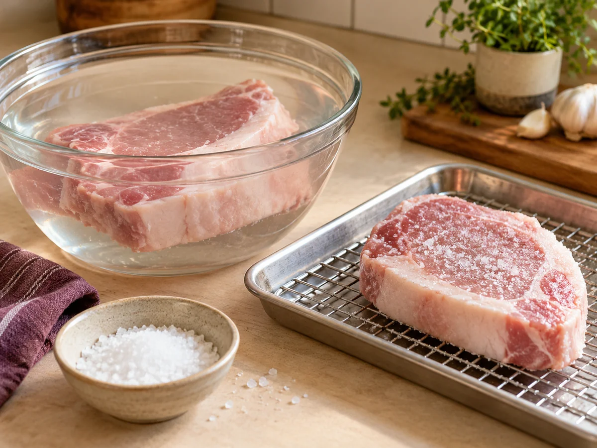 How to Brine Pork Chops So They Stay Juicy