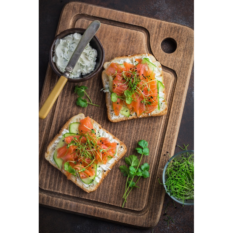 Original Hardwood Smoked Salmon Presliced 100g - Frozen