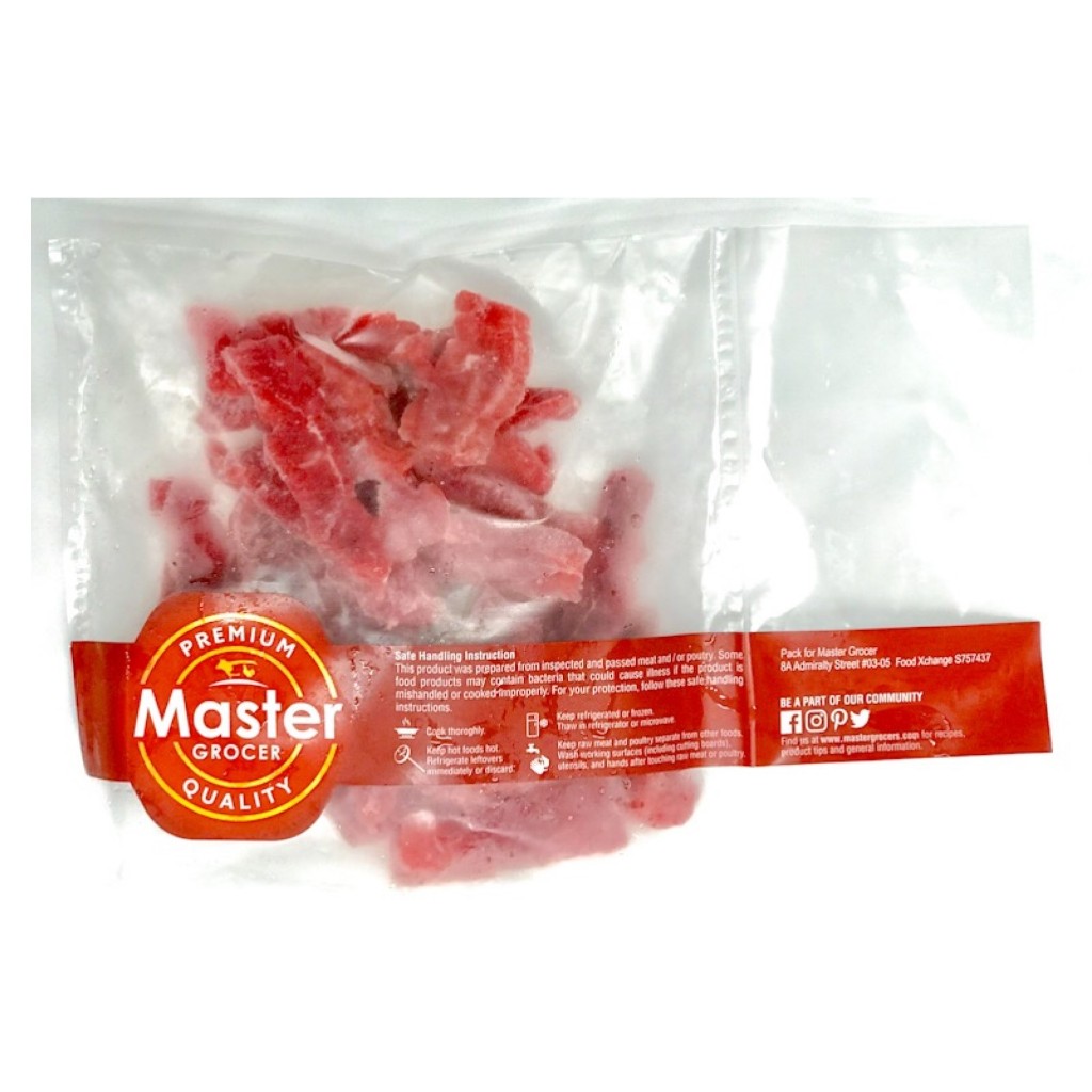 Master Grocer Australia Black Angus Beef Flank Stir-Fry 200g - Frozen