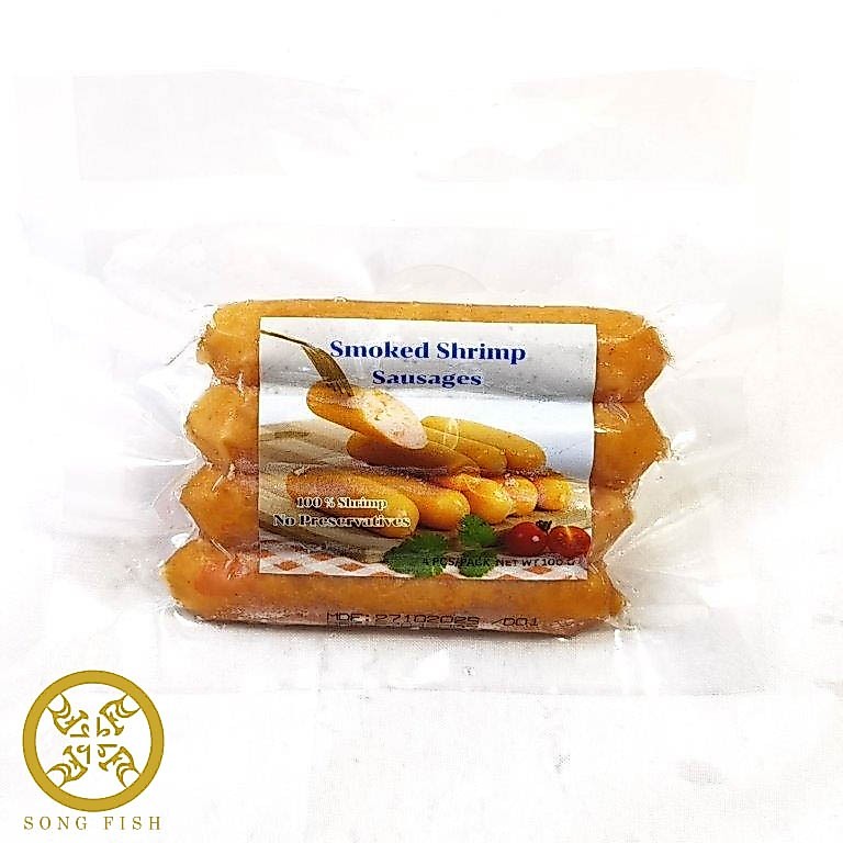 SF Frozen Smoked Shrimp Sausage