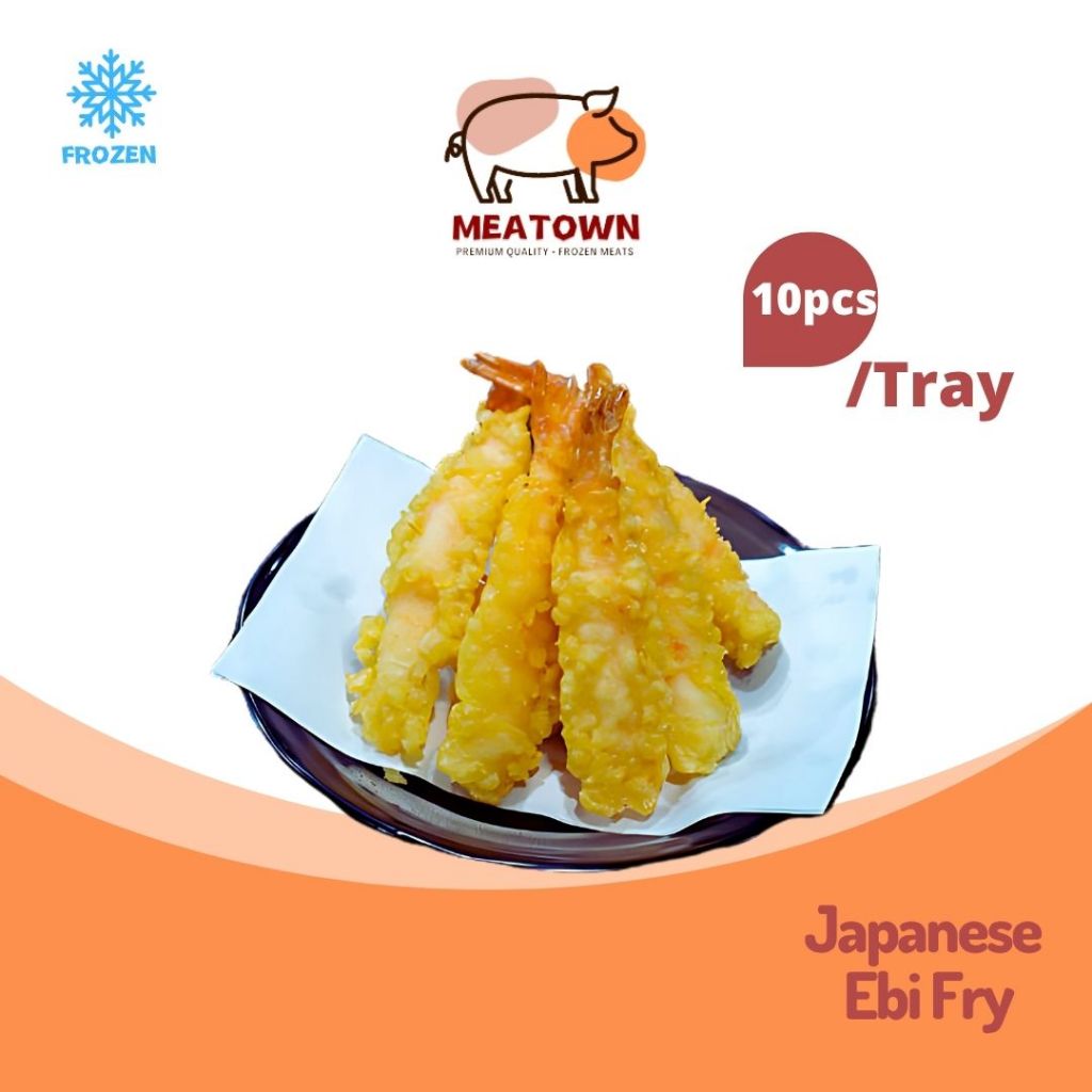 [Meatown] Frozen Breaded Ebi Fry Tempura (10pcs/Tray) 炸虾条