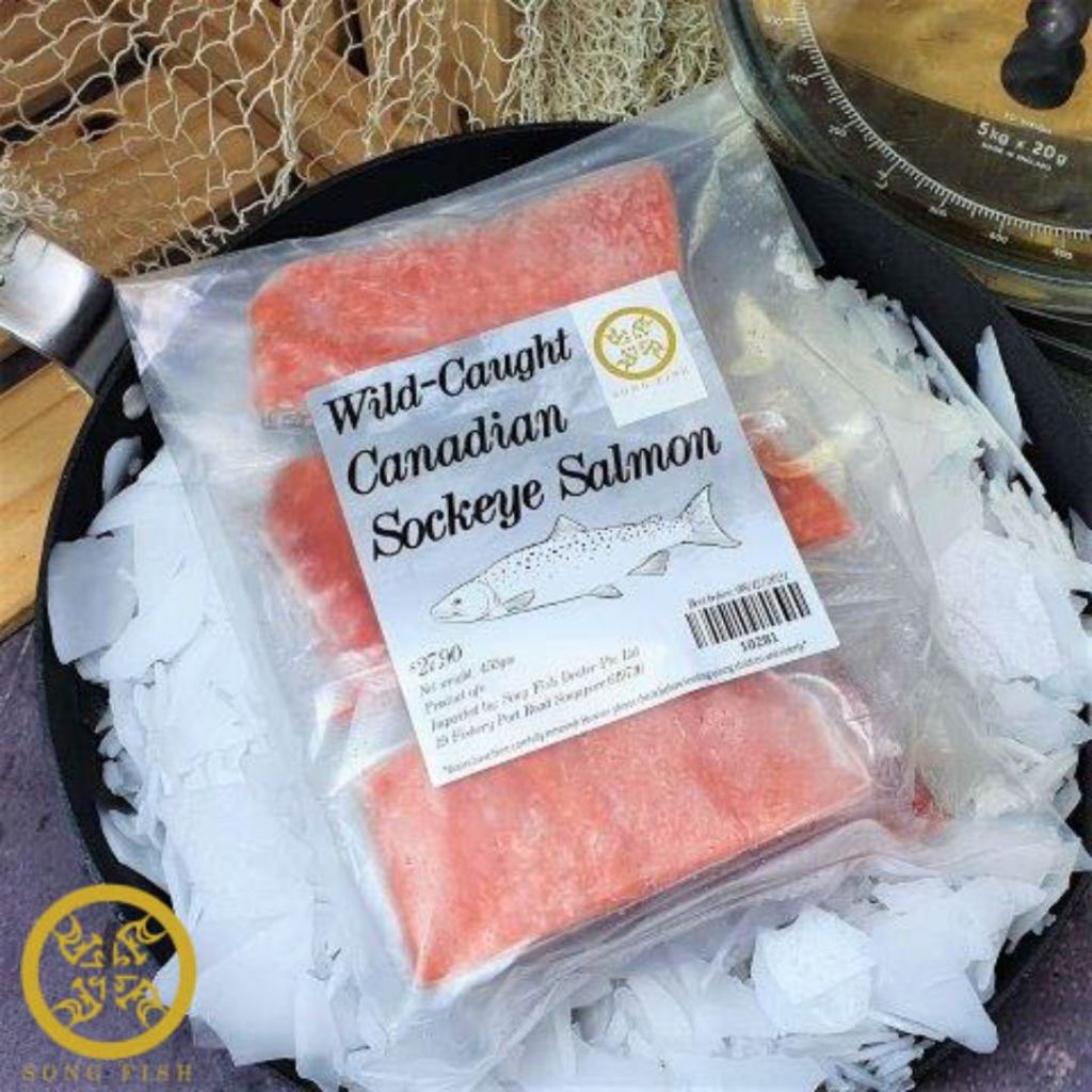 [Song Fish] Wild-caught Sockeye Salmon 400gm