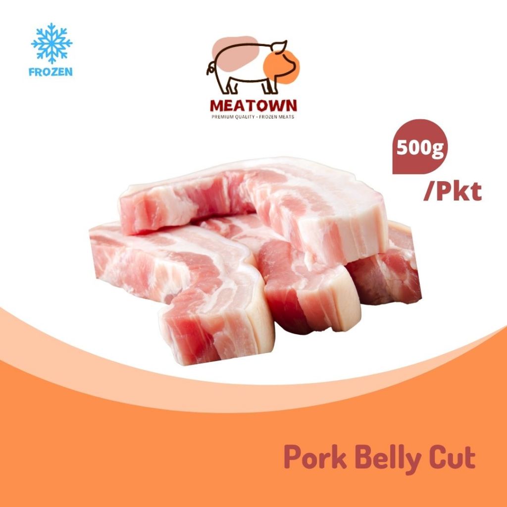 [Meatown] Pork Belly Cut (500g)