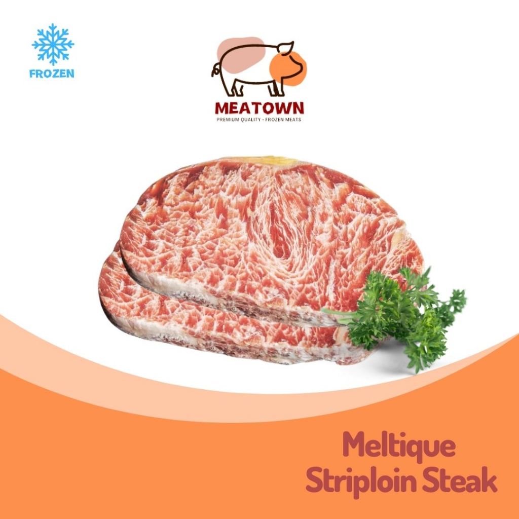 [Meatown] Meltique Marbled Beef Striploin Steak (180g - 200g)
