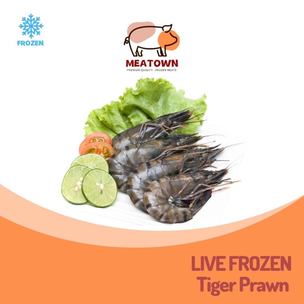 [Meatown] Live VANAMEL Prawn HOSO 21/25 1KG