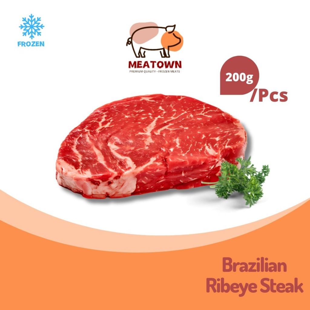 [Meatown] Brazilian Beef Ribeye Steak 200g+- (1kg/pkt) Individual Vacumn Pack