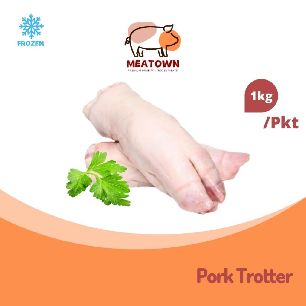 [Meatown] Frozen Pork Trotter 猪蹄 (1kg/Pkt)