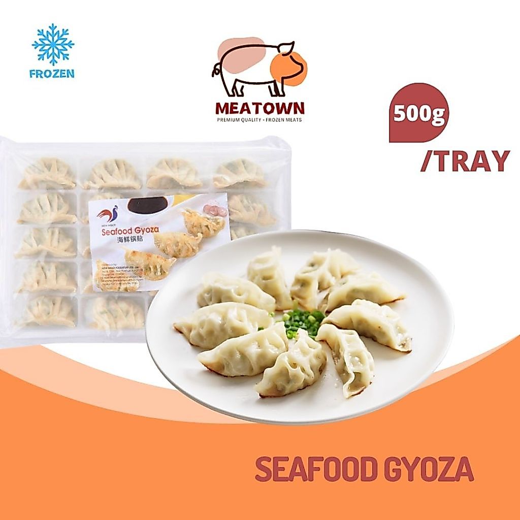 [Meatown] Seafood Gyoza (500g/Tray) Halah