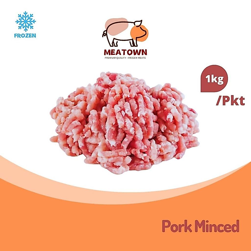 [Meatown] Frozen Pork Minced 1kg/Pkt 猪肉末