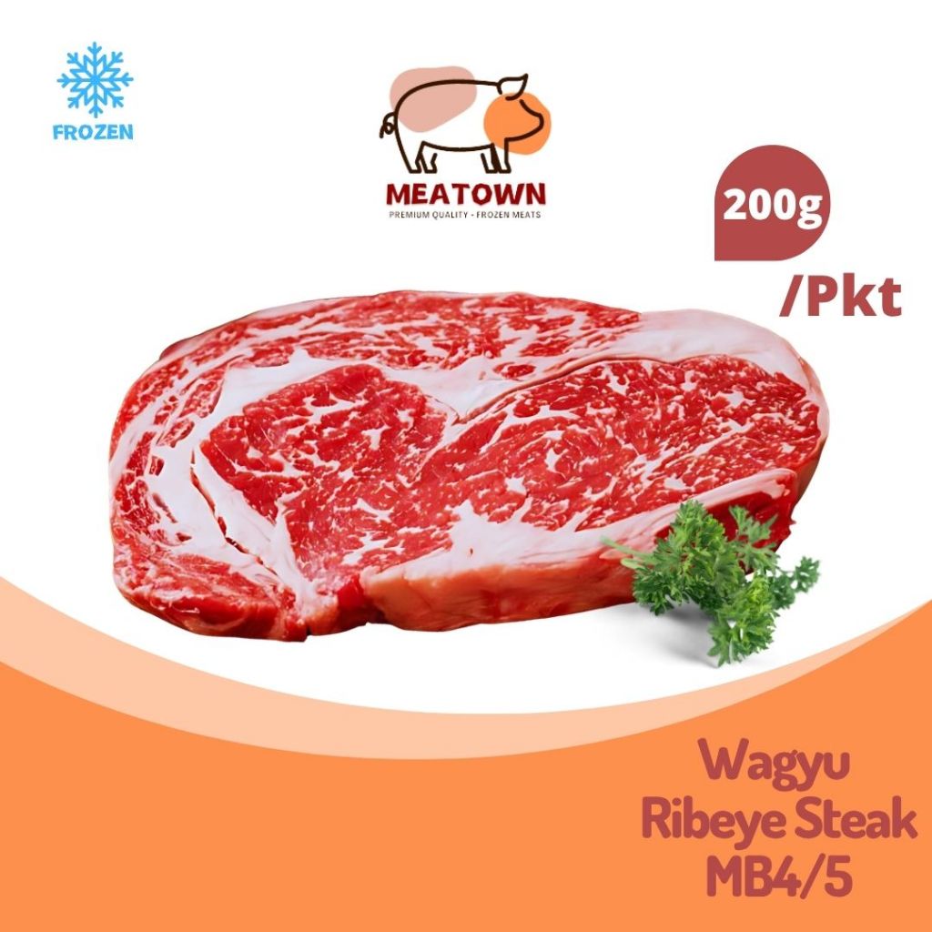 [Meatown] Premium Wagyu Ribeye Grain Fed MB4/5 (Austrialia)