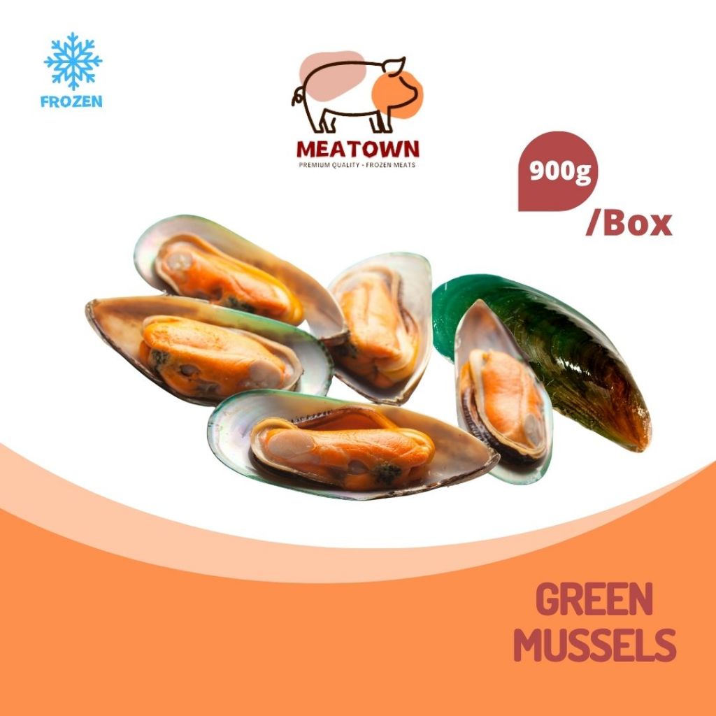 [Meatown] Premium New Zealand Green Mussels (900g/Box)