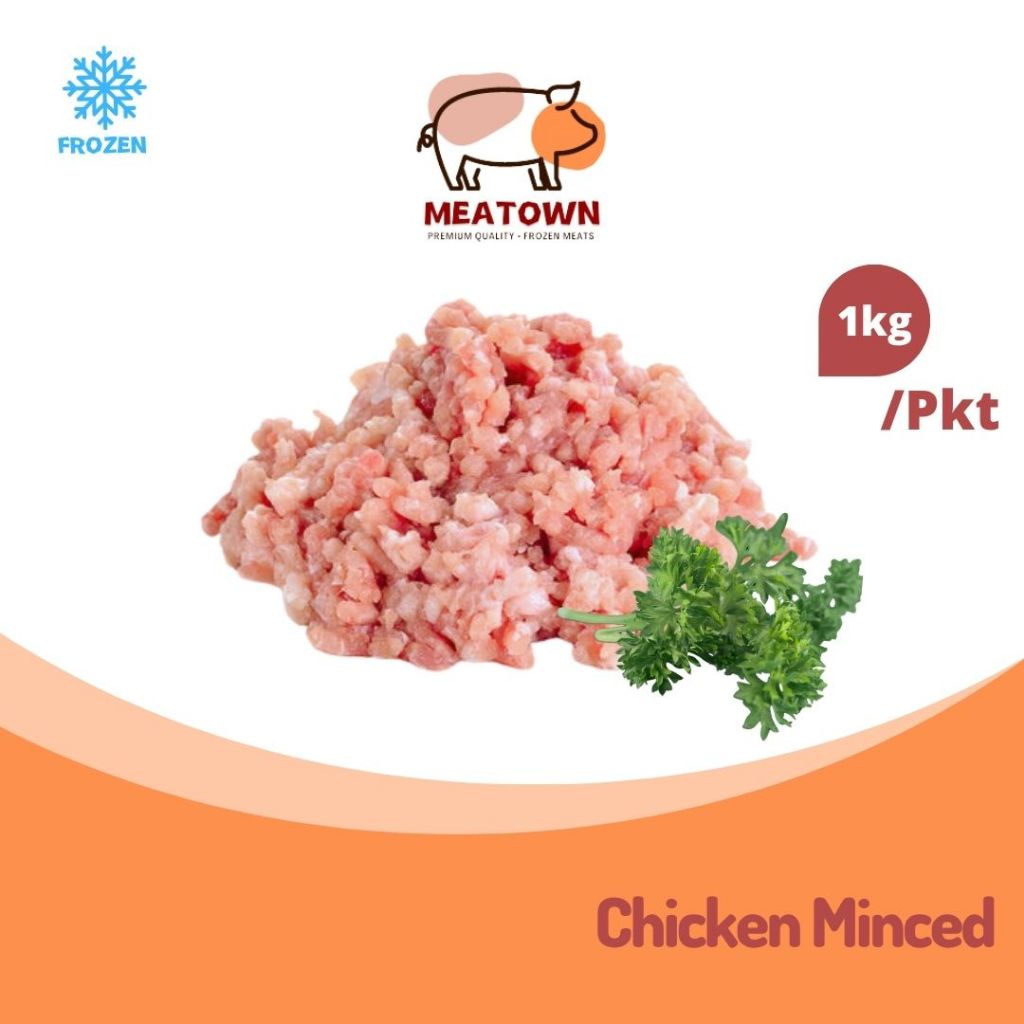 [Meatown] Frozen Chicken Minced 鸡肉碎 (1Kg/Pkt)