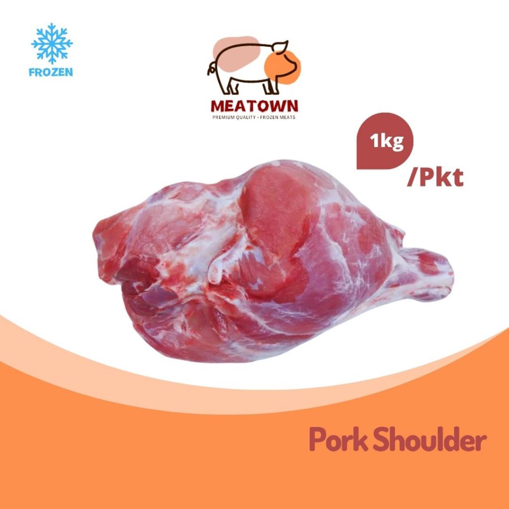 [Meatown] Pork Shoulder 1KG/Pkt 猪前赤