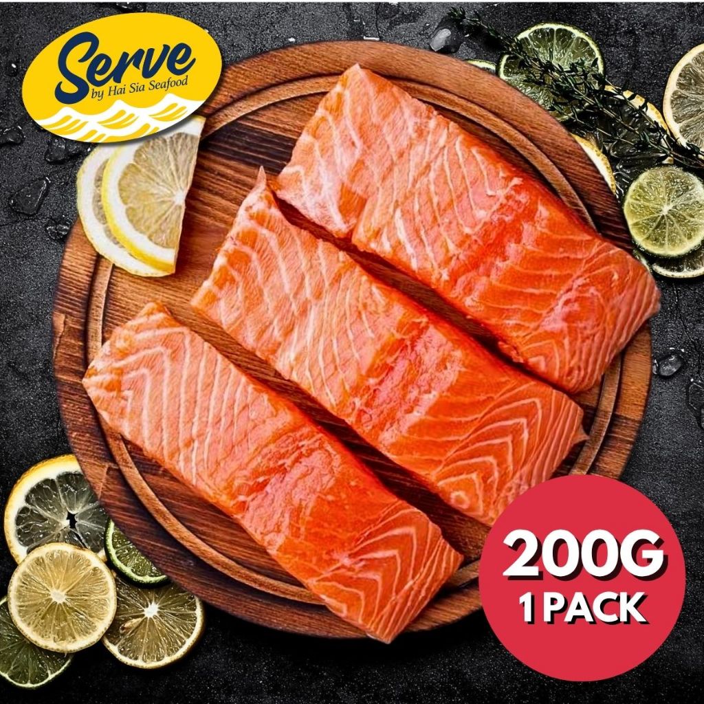 Serve by Hai Sia Seafood Norwegian Trout Portion, 200g - Frozen