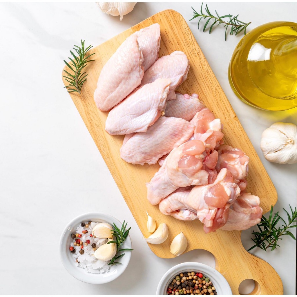 Master Grocer Chicken Wings Section 1kg Individual - Frozen