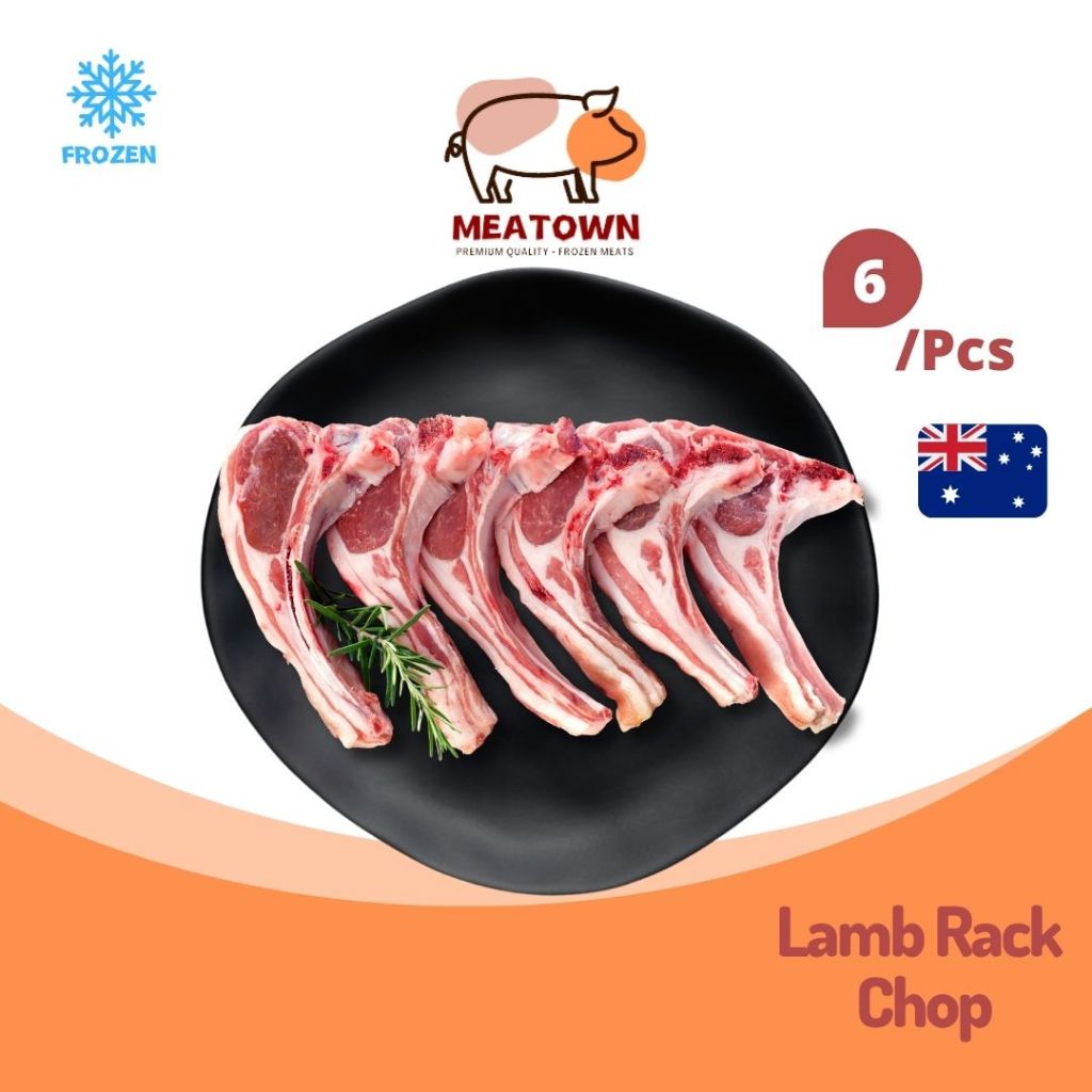 [Meatown]Premium Lamb Rack Chop (500-500g+-/Pkt) Australia