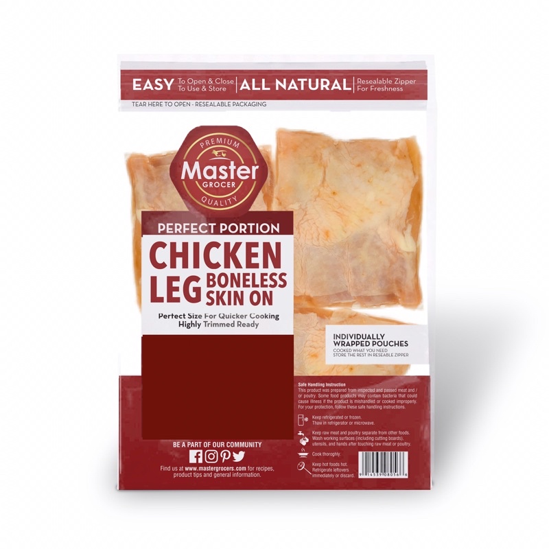 Master Grocer’s Frozen Chicken Leg Boneless 6pcs
