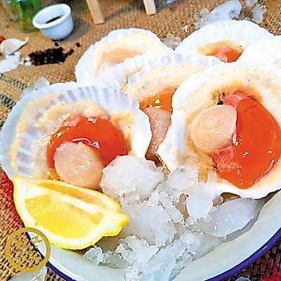 [Song Fish] Half Shell Scallop
