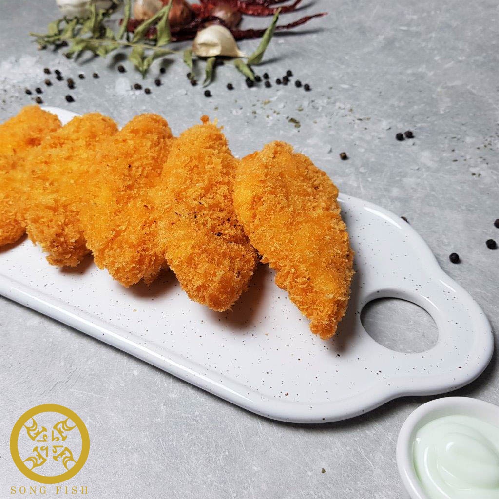 [Song Fish] Breaded Fish Fillet, Frozen (Ready-to-cook)