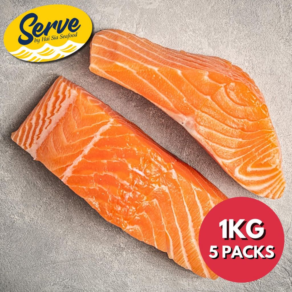 Serve by Hai Sia NZ King Salmon Portion, 200g - Frozen