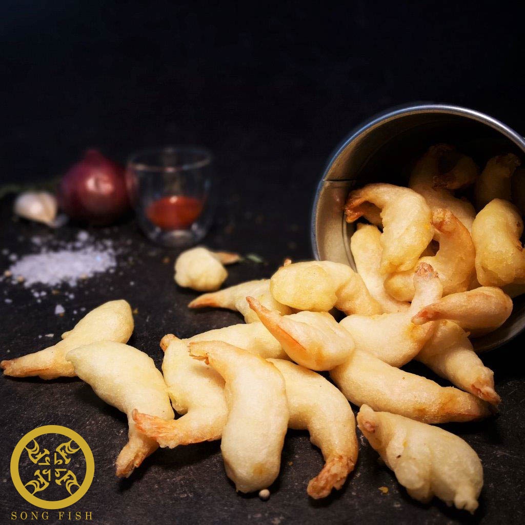[Song Fish] Prawn Fritters