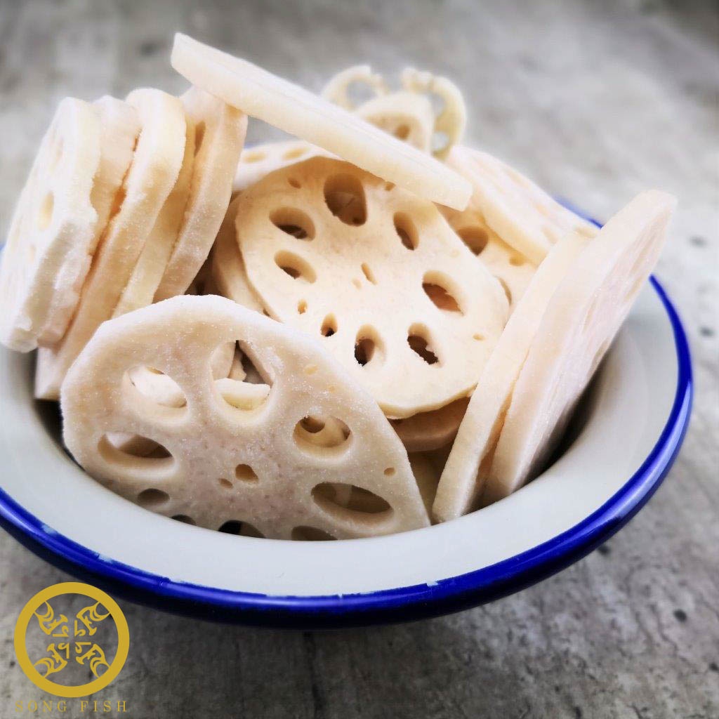 [Song Fish] Lotus Root Cut, Frozen, 1kg