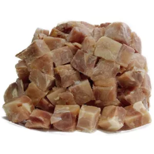 Chicken Thigh Cube Skinless Boneless 1