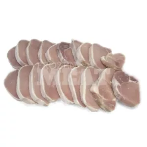 Froz Pork Loin Boneless Cut 2cm 2kg 5